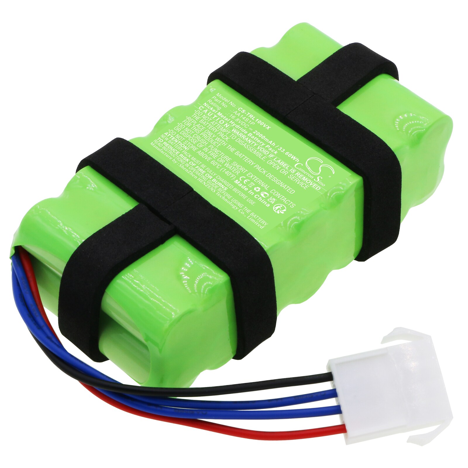 Batteri til støvsuger til Toshiba VC-WL100, VC-WL100-R, VC-WL100AC og andre.