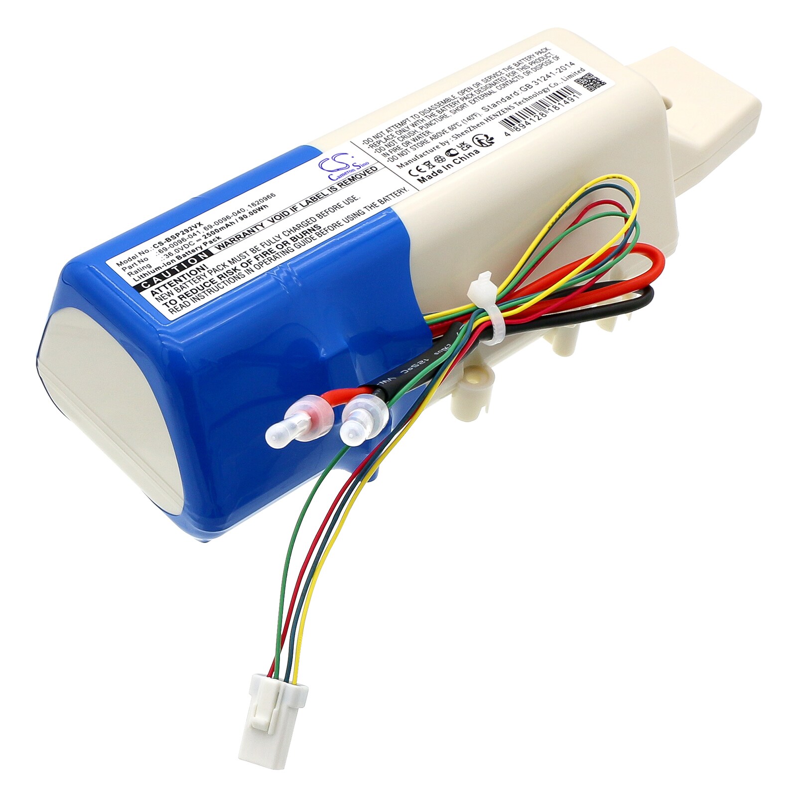 Batteri til støvsuger til Bissell CrossWave Cordless Max, P2921, 2551 og andre