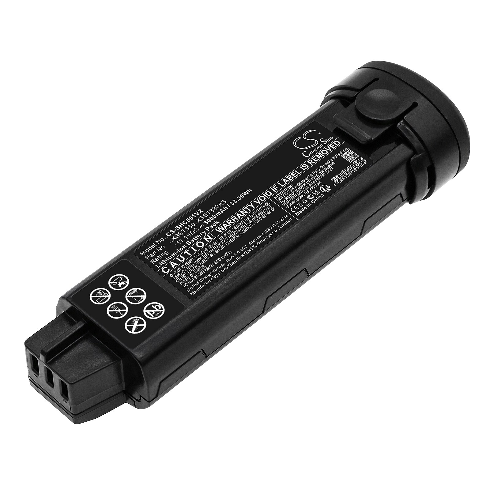 Batteri til støvsuger til Shark Evopower System Flex CS501J og andre.