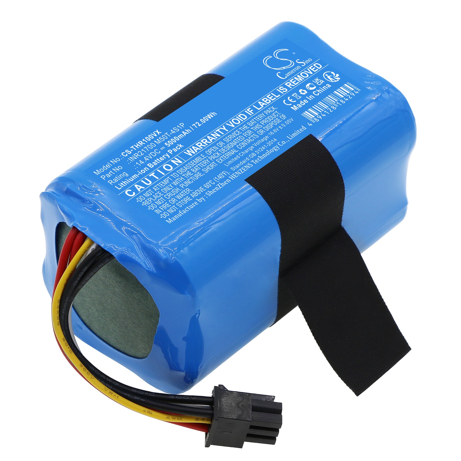 Batteri til vakuum til 360 S10, X100, X100 Max osv.
