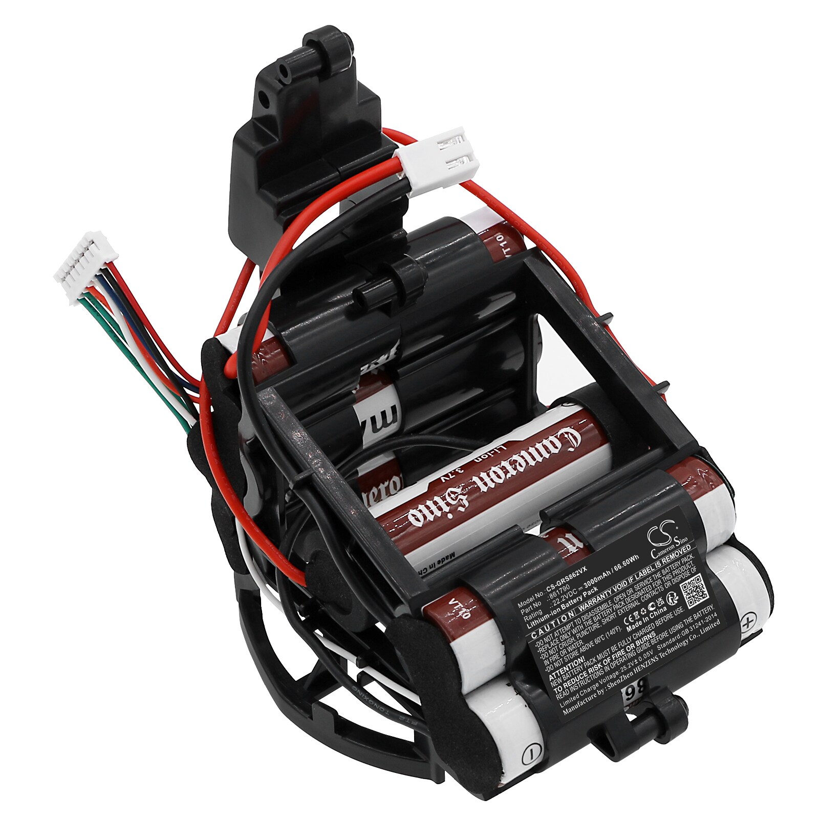 Batteri til støvsuger til Gorenje SVC216FR, SVC216FS, SVC216FGD osv.