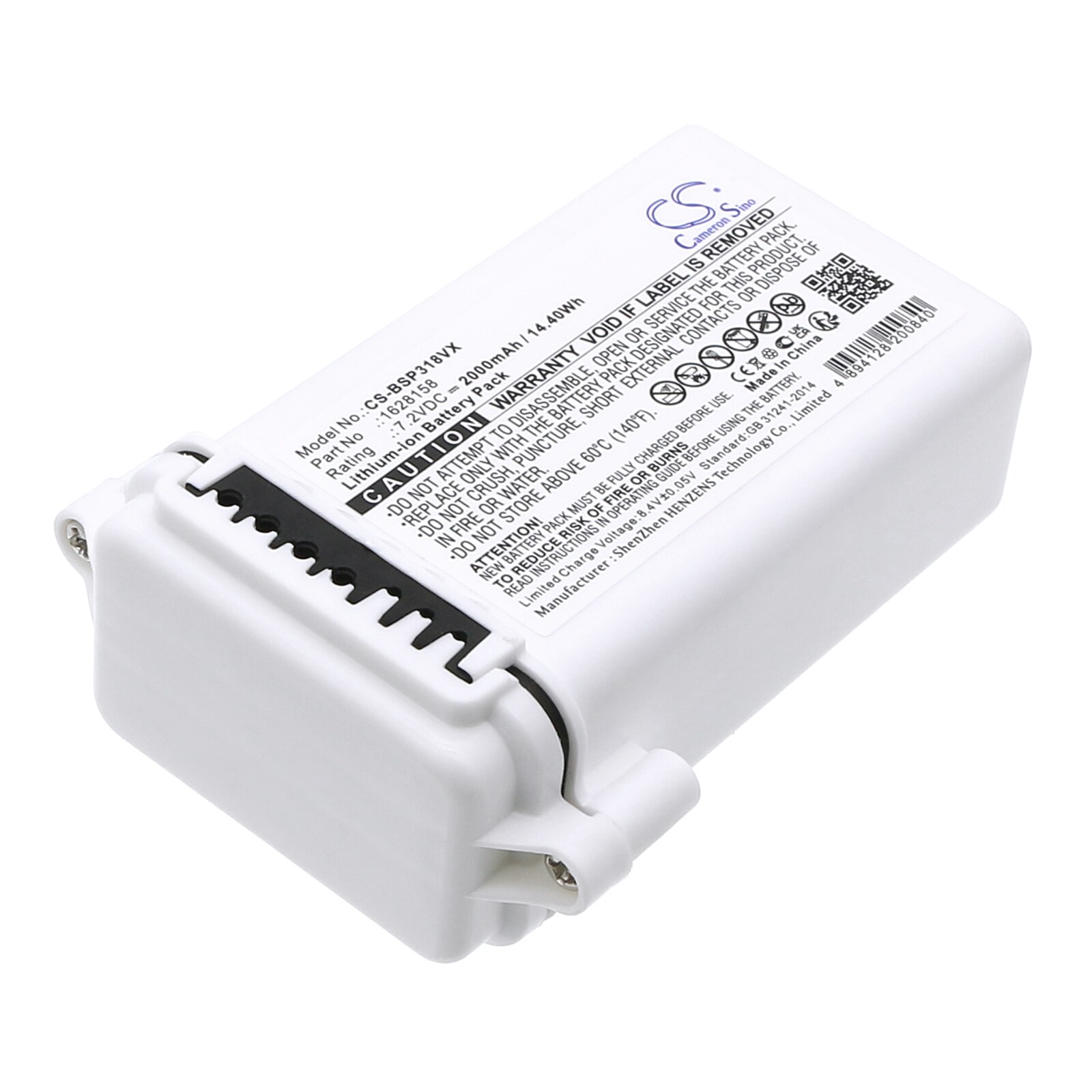 Batteri til støvsuger til Bissell Pet Stain Eraser, Pet Stain Eraser Duo, 3706 osv.