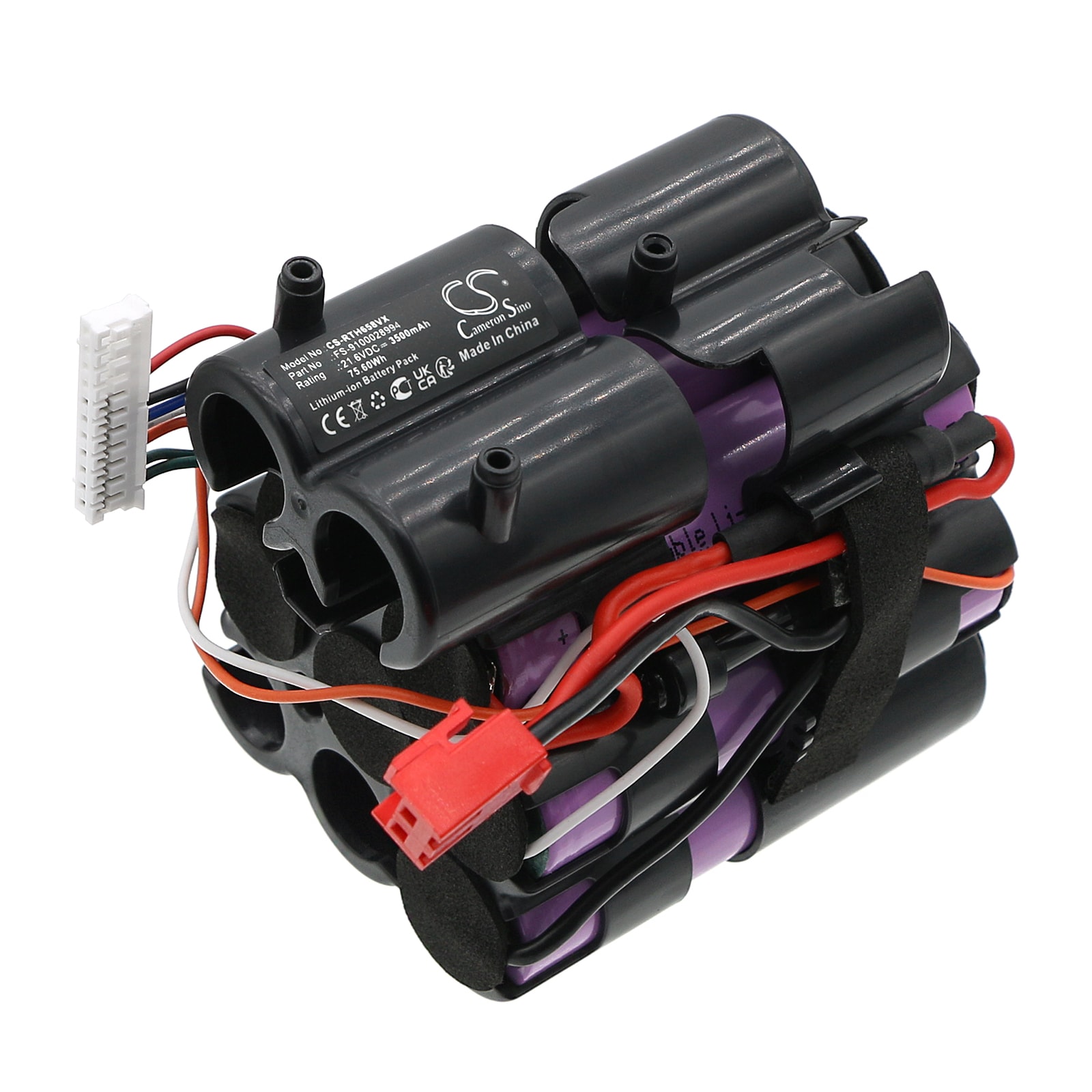 Batteri til vakuum til Rowenta Air Force Light, MS6573, MS6573WP/BA0 og andre.