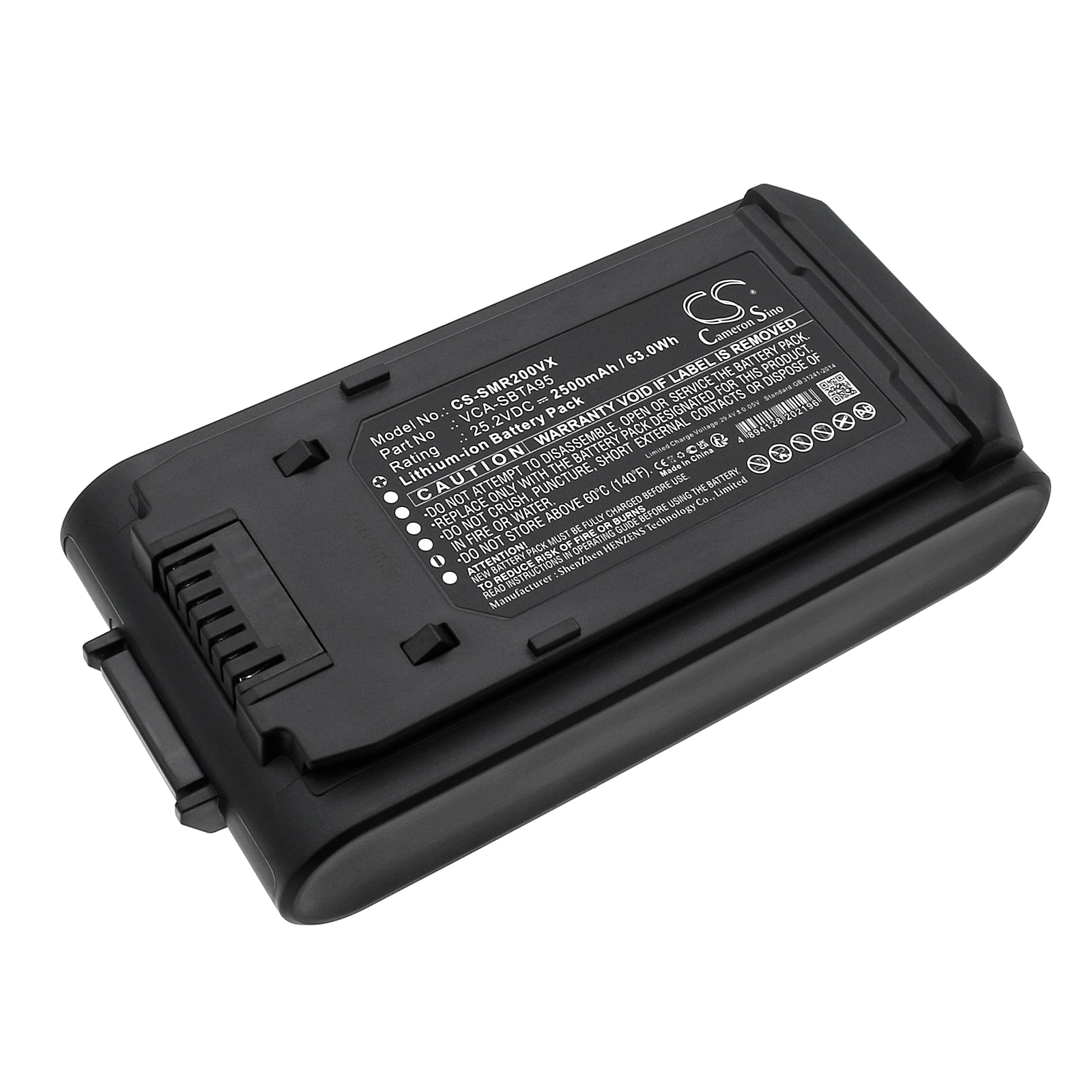 Batteri til støvsuger til Samsung Bespoke Jet, VS20A95943N/SH, Bespoke Jet Complete og andre.