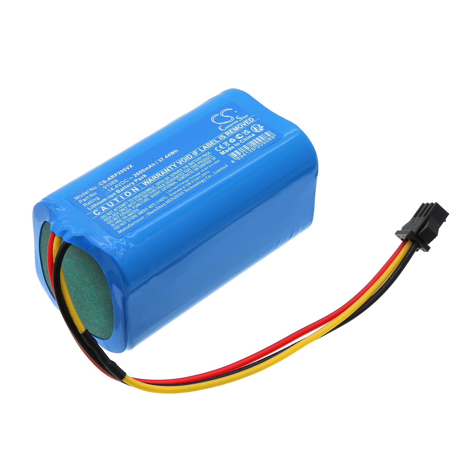 Batteri til vakuum til Airrobo P20