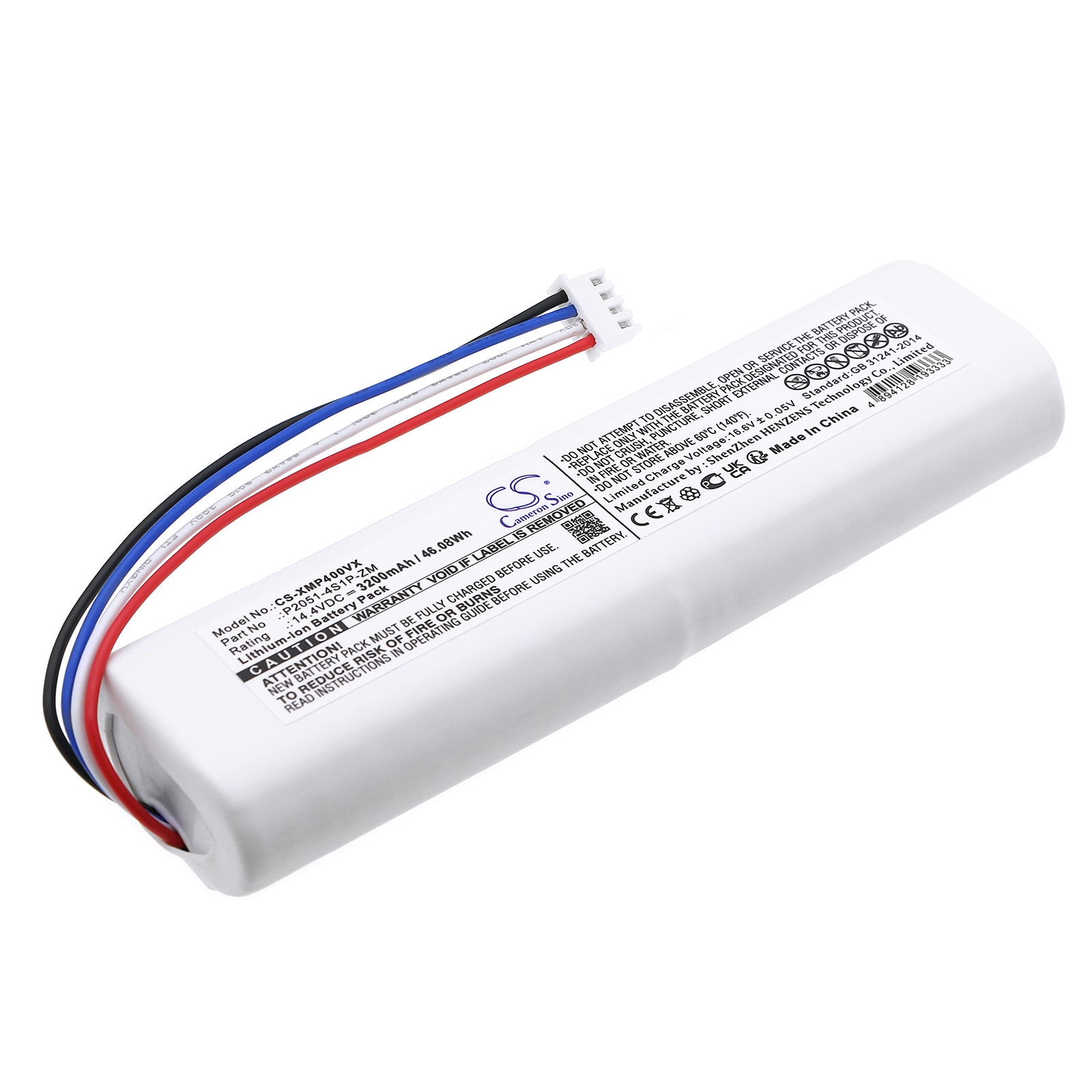 Batteri til støvsuger til Xiaomi Mi Robot Vacuum Mop 2, STYTJ03ZHM, BHR5055EU