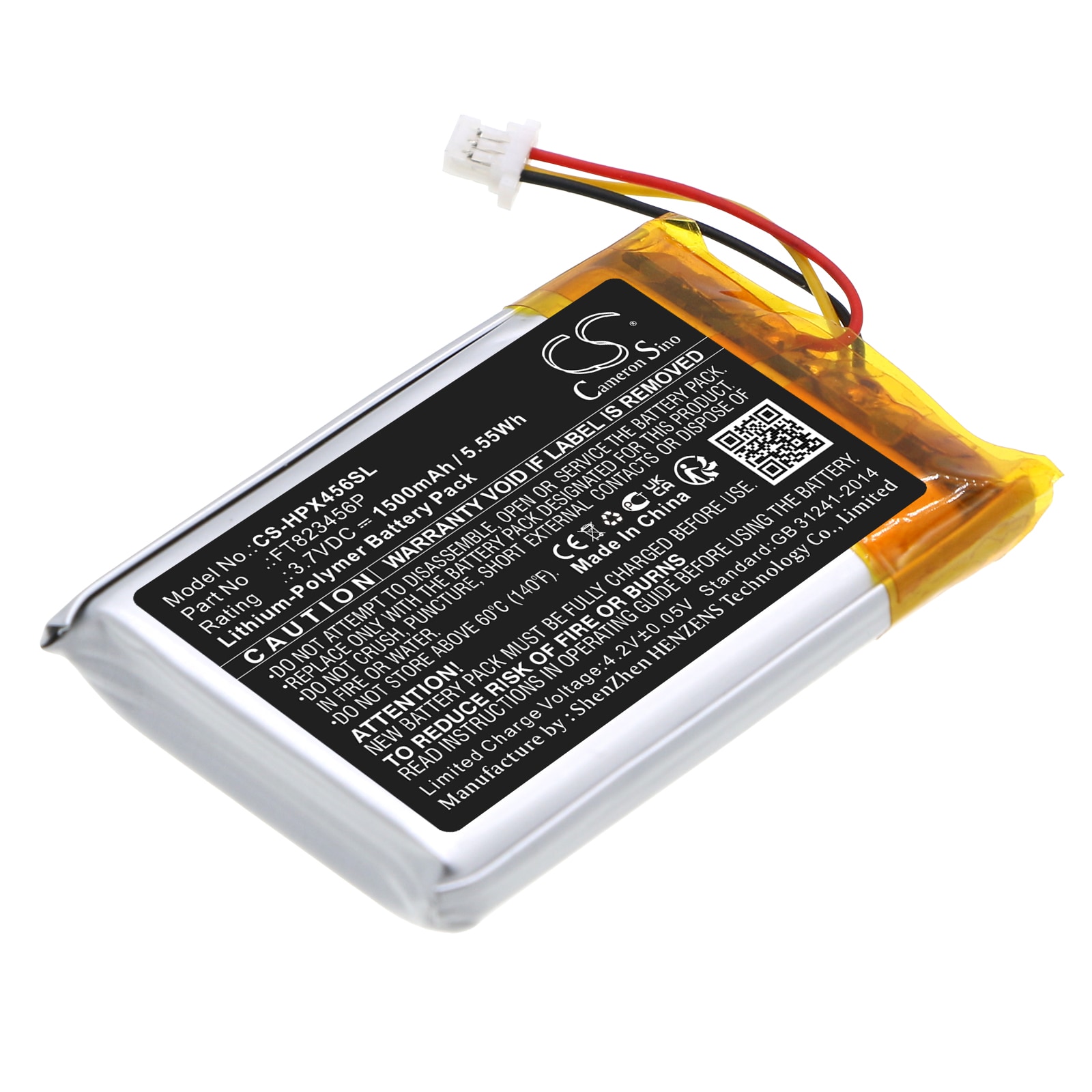 Batteri til trådløst headset til Edifier STAX Spirit S3