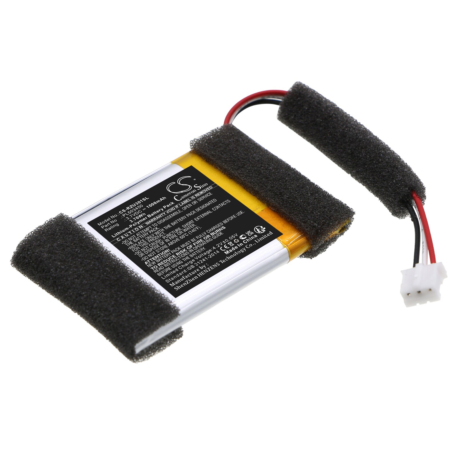 Batteri til trådløst headset til Razer Nari Ultimate, RZ04-02670100-R3U1