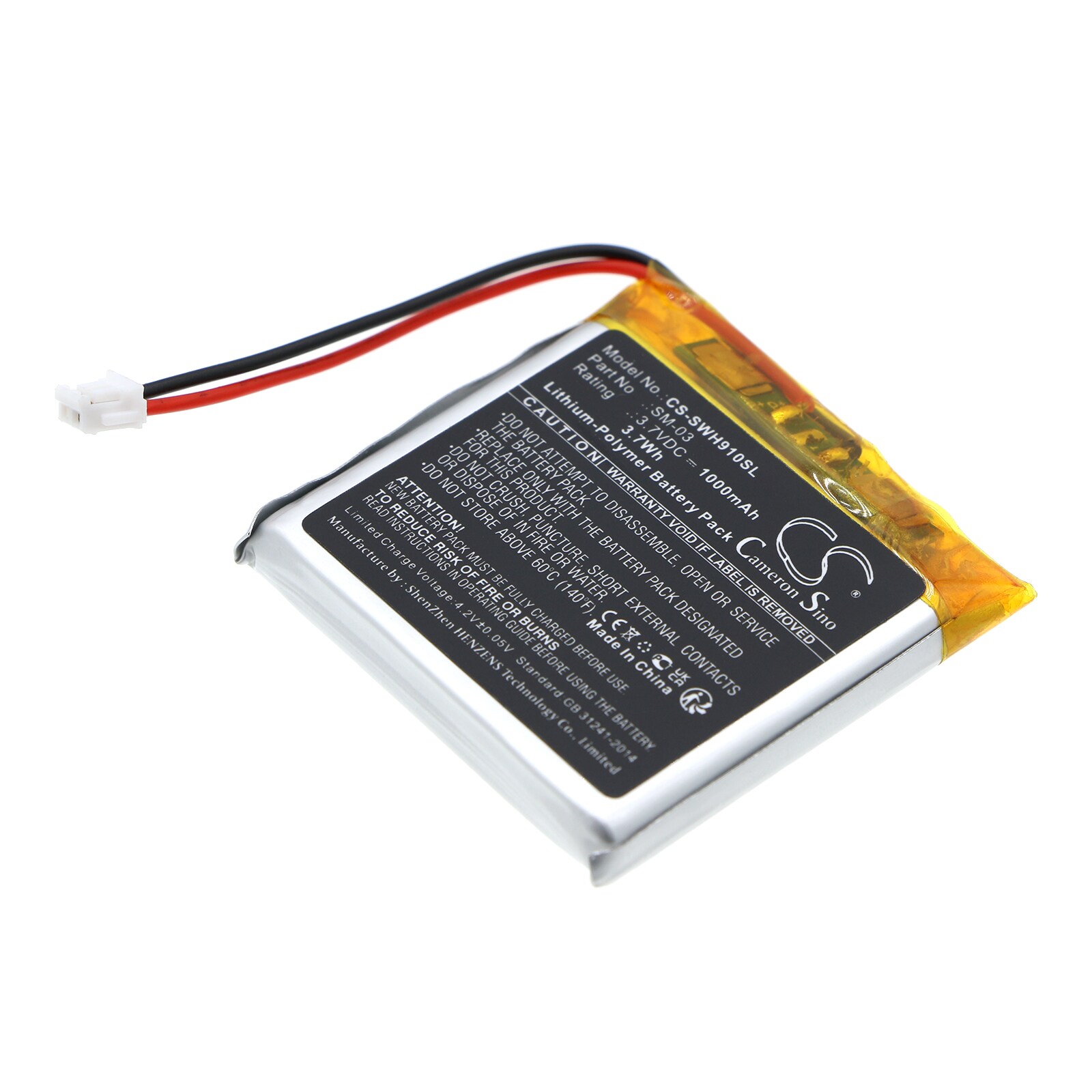 Batteri til trådløst headset til Sony WH-H910N, WH-H910
