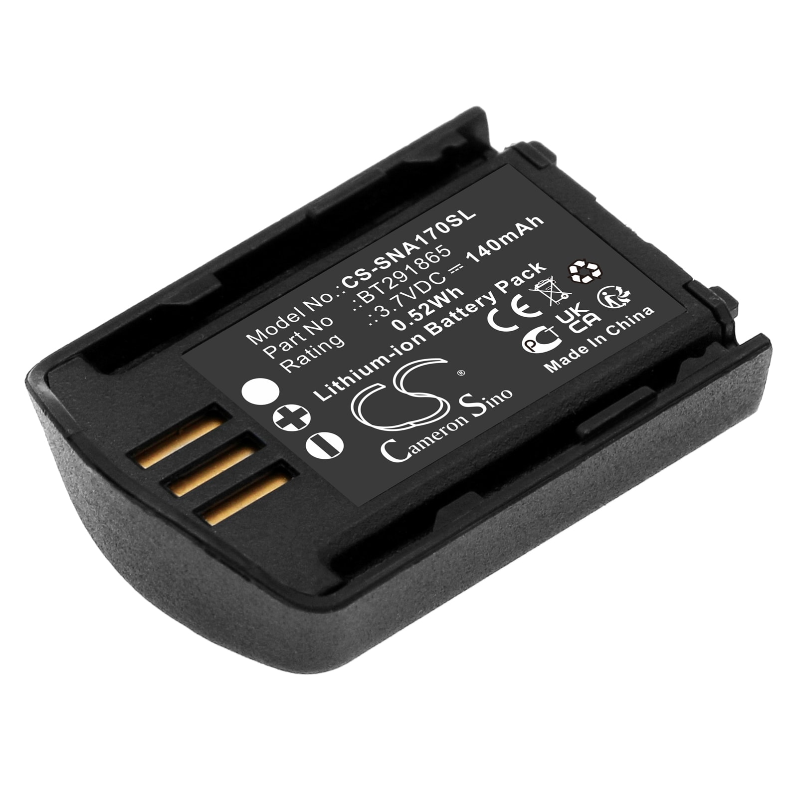 Batteri til Snom A170 trådløst headset