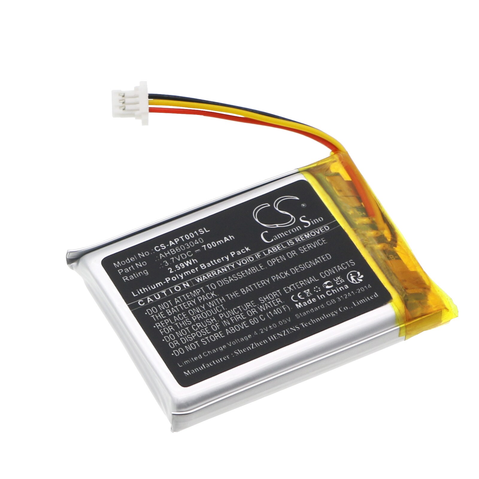 Batteri til adidas RPT-01 trådløst headset