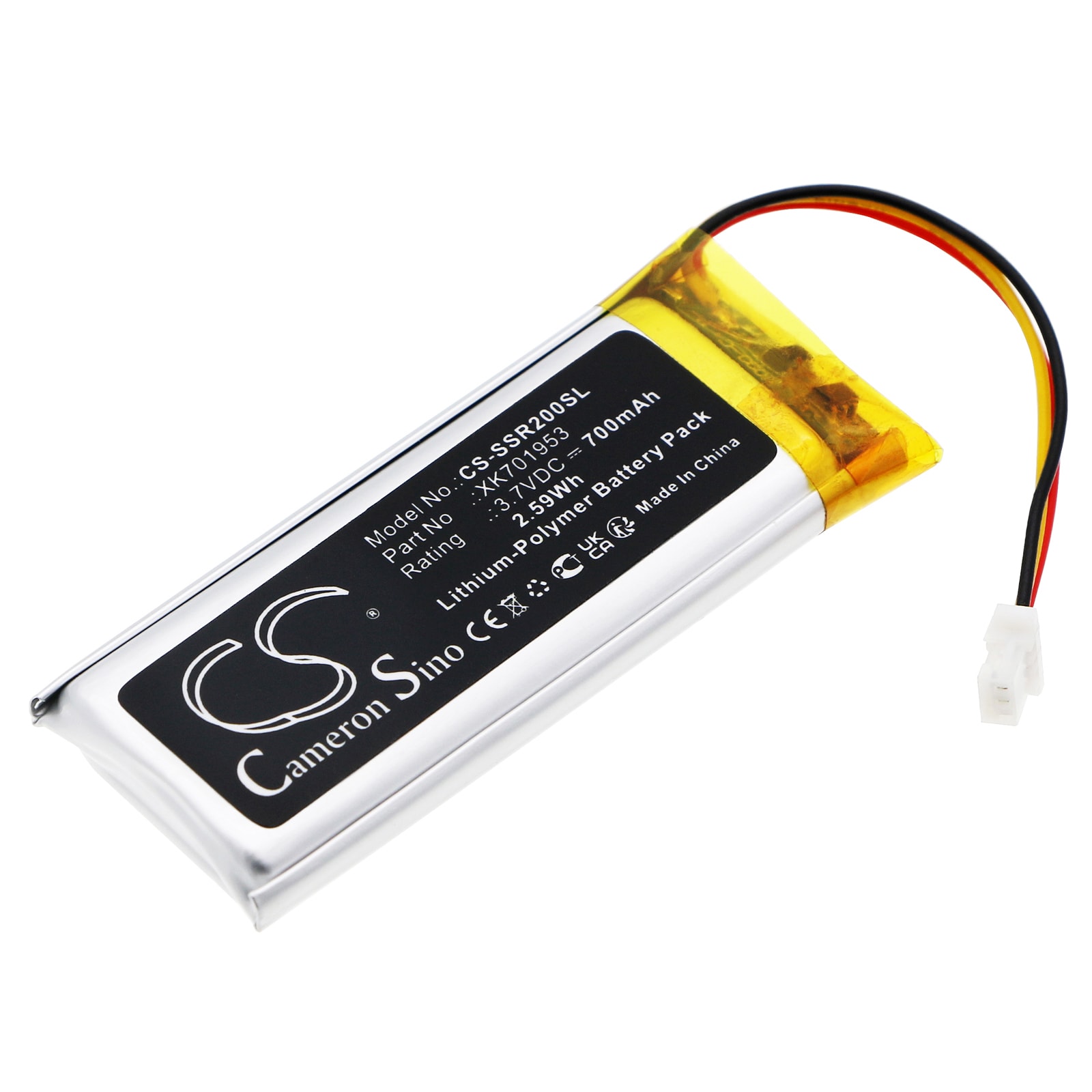 Batteri til Sena SRL2 trådløst headset