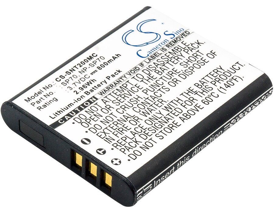 Batteri til kamera til Sony Bloggie Touch, MHS-TS20, MHS-TS20/S osv.