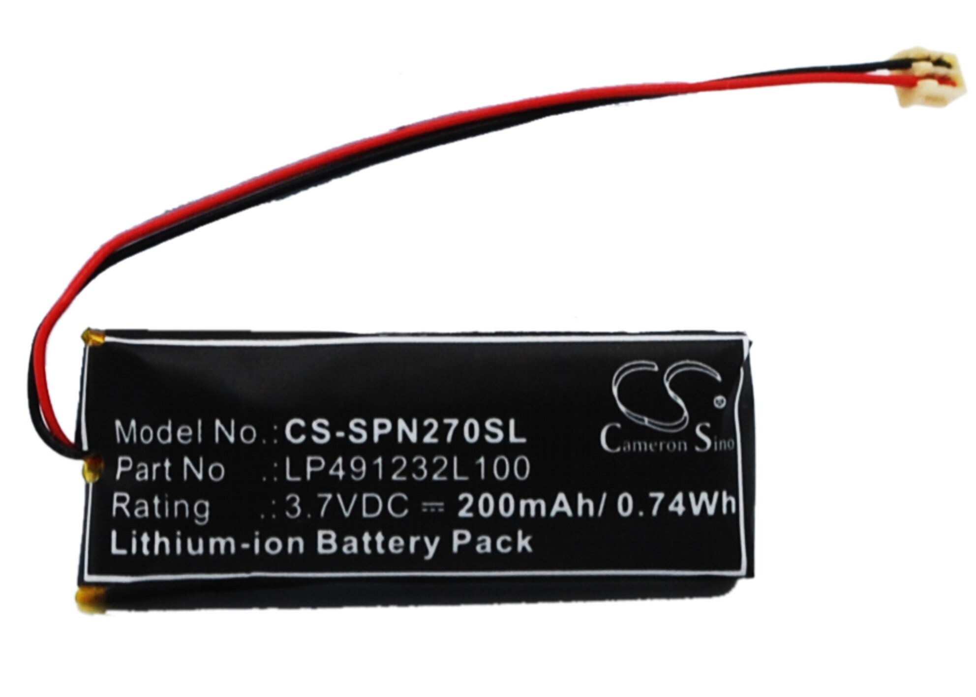 Batteri til trådløst headset til Sony PSP-N270, PSP-N270G