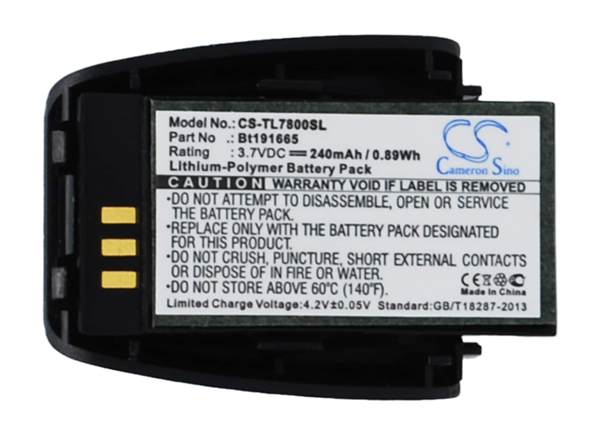 Batteri til trådløst headset til V TECH VCS704, VCS754