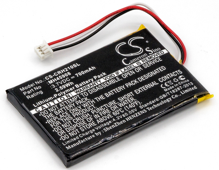 Batteri til trådløst headset til CORSAIR H2100, CA-9011136-AP og andre