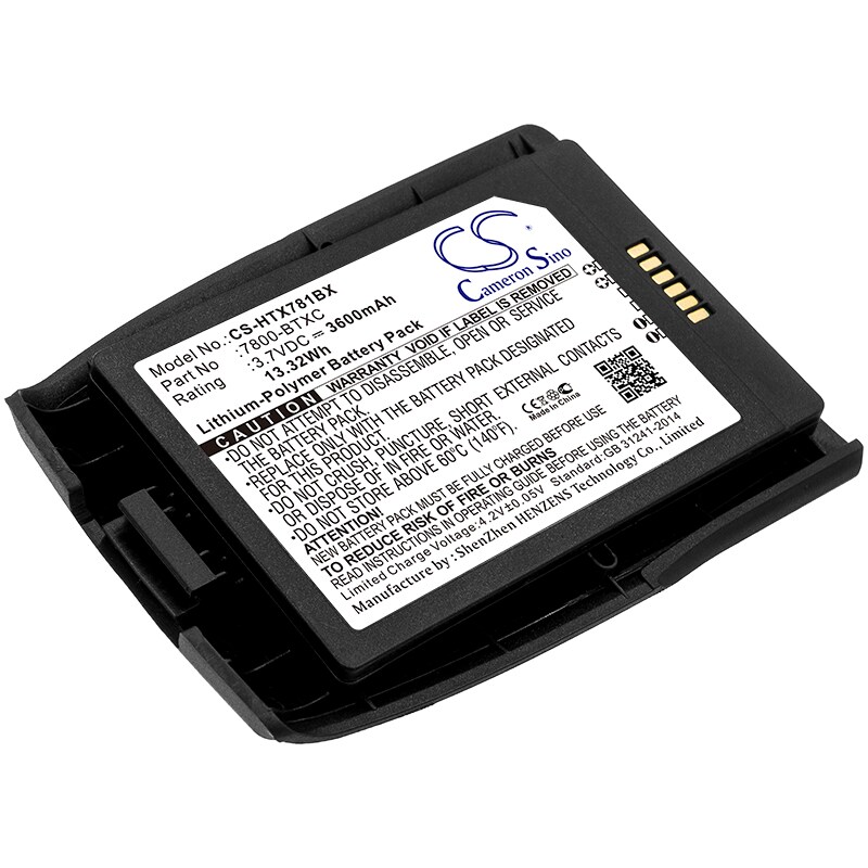 Batteri til stregkodescanner til Honeywell Dolphin 7800