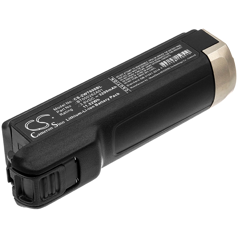 Batteri til stregkodescanner til Zebra WT6000, WT60A0, WT6300 osv.