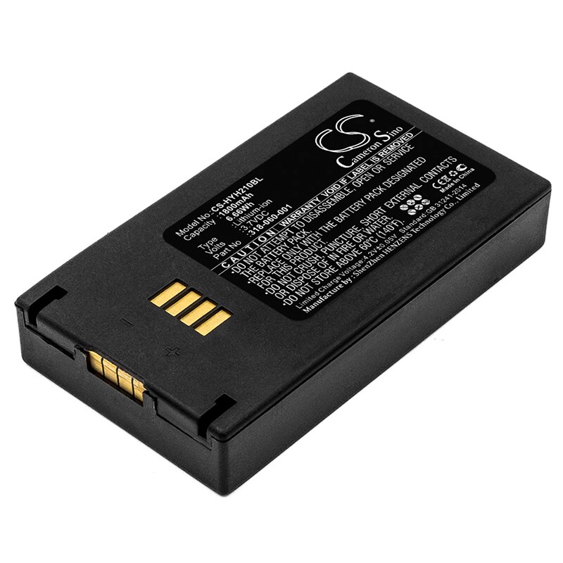 Batteri til stregkodescanner til Honeywell IH21 RFID, IH21A0014, H21 RFID-læser