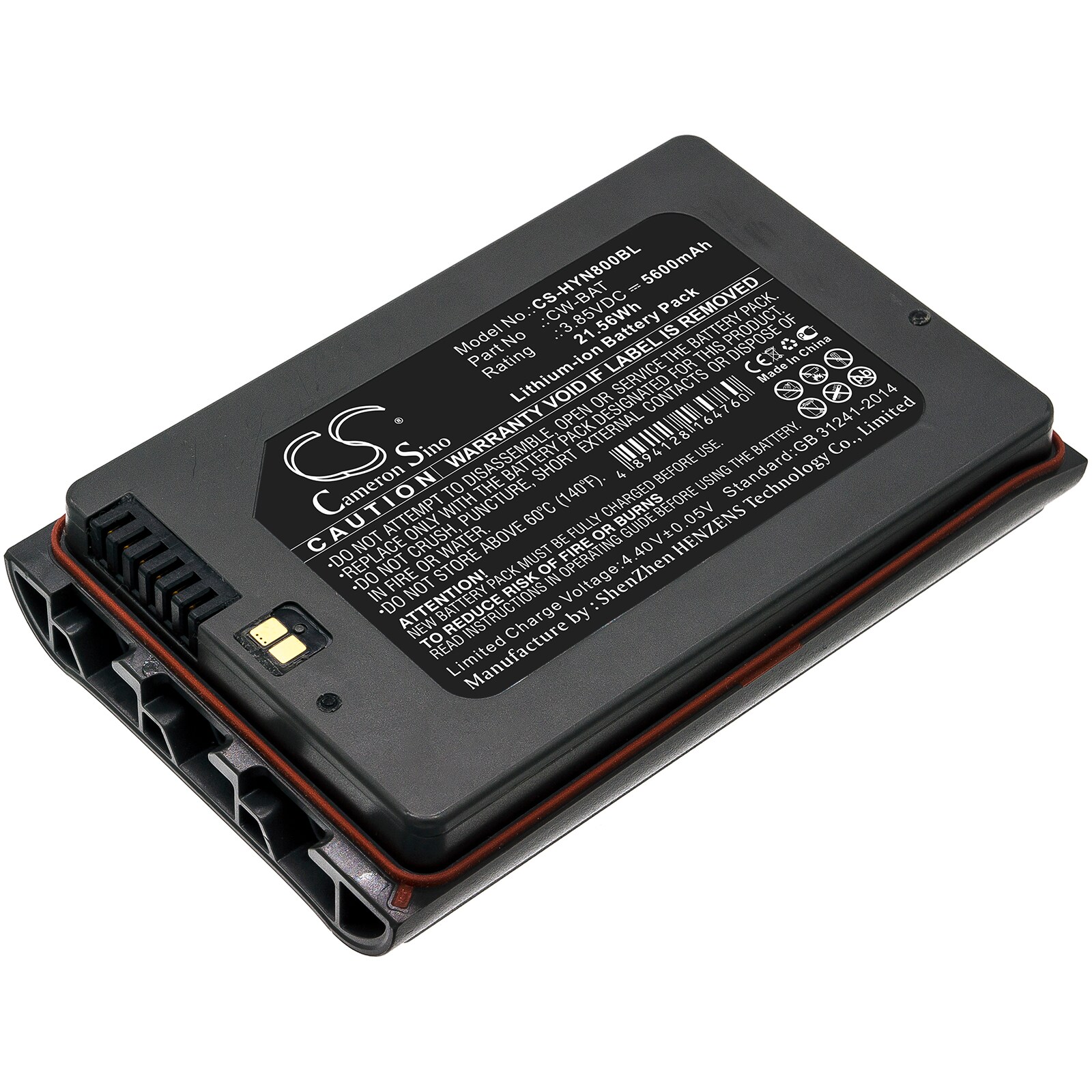 Batteri til stregkodescanner til Honeywell Dolphin CN80, CN80L0N