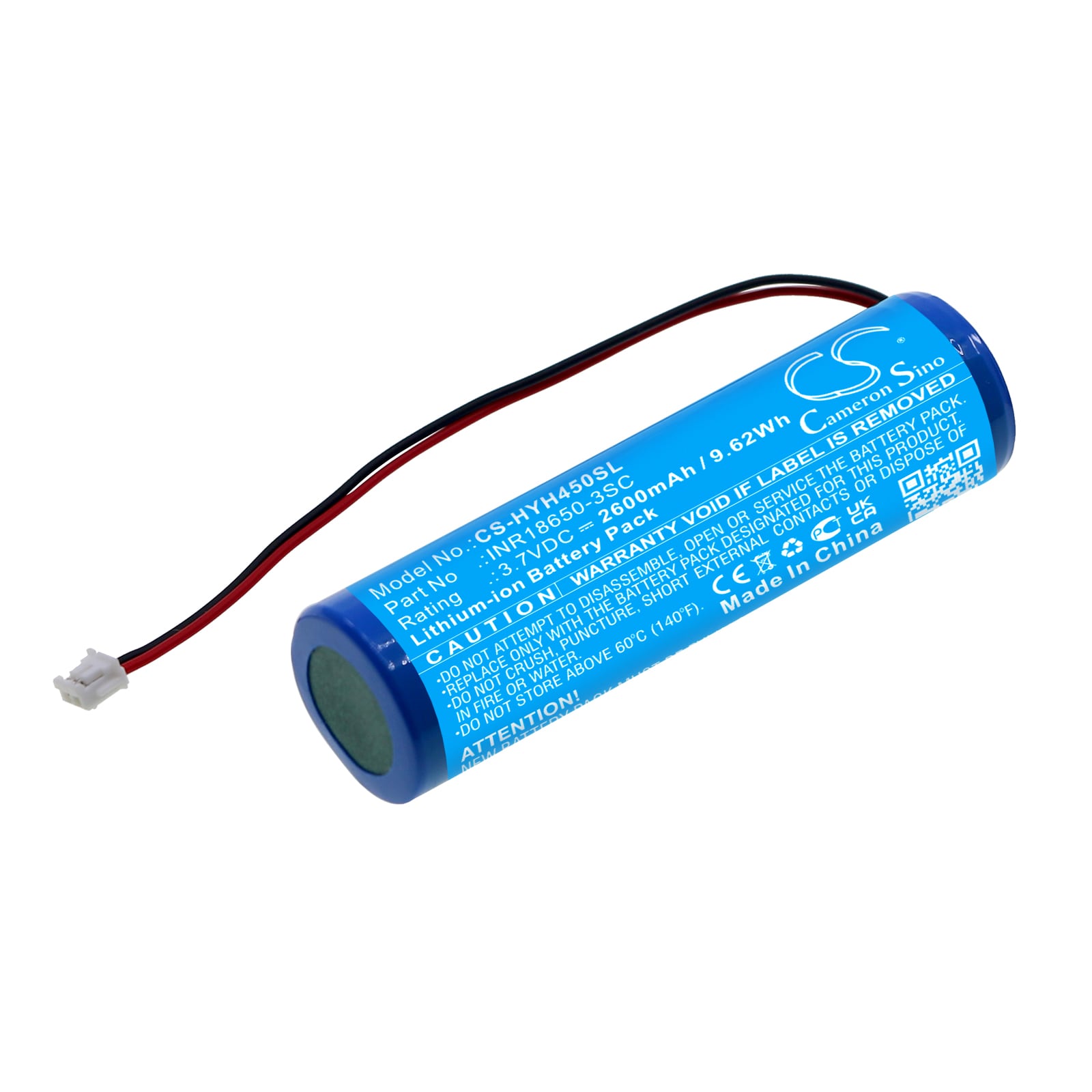Batteri til stregkodescanner til Honeywell OH4502, OH4502 2D Laser Wireles