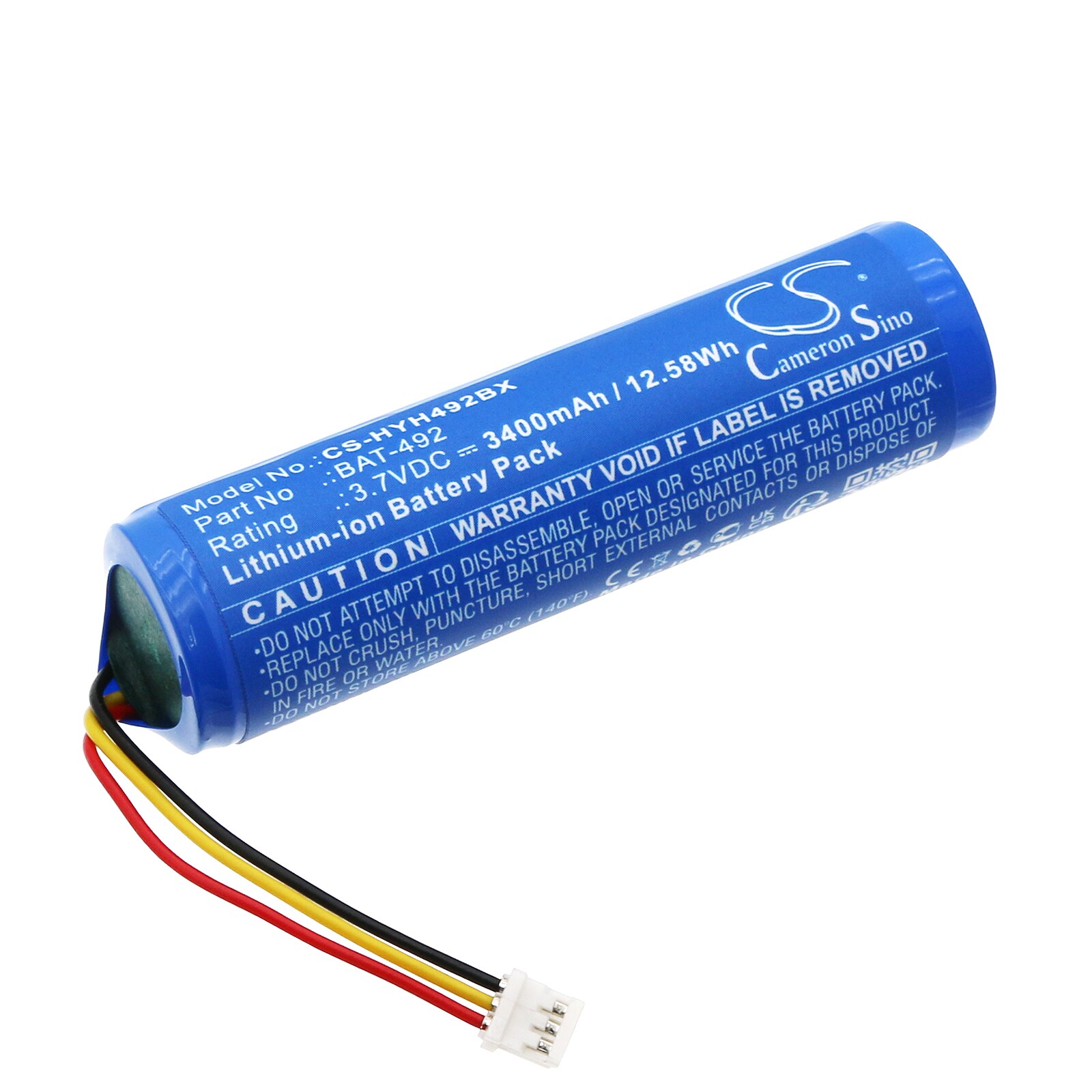 Batteri til stregkodescanner til Honeywell HH492