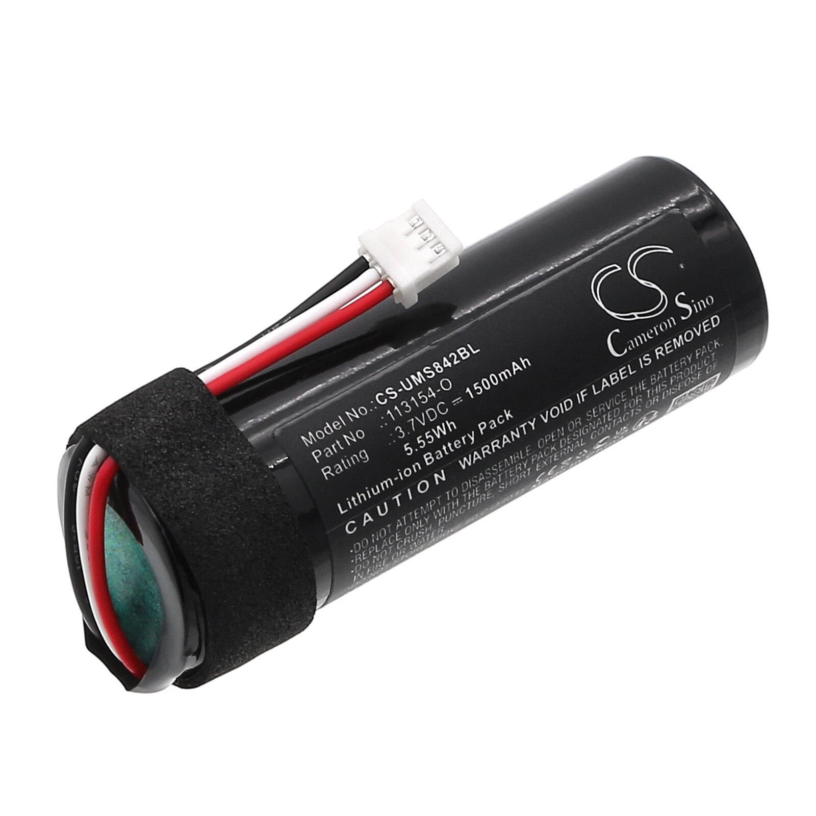 Batteri til stregkodescanner til Unitech HT-1853, MS840, MS840B osv.