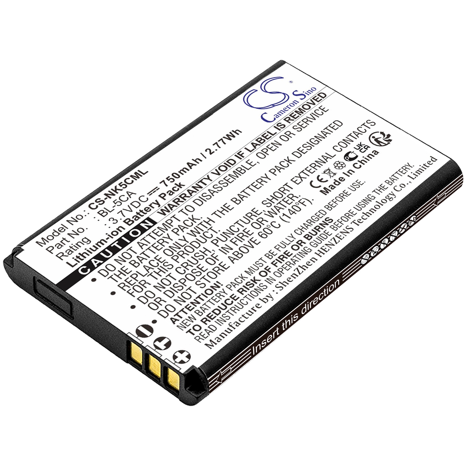 Batteri til SmartPhone, mobil til LAMTAM E11, E16, LT826 osv.