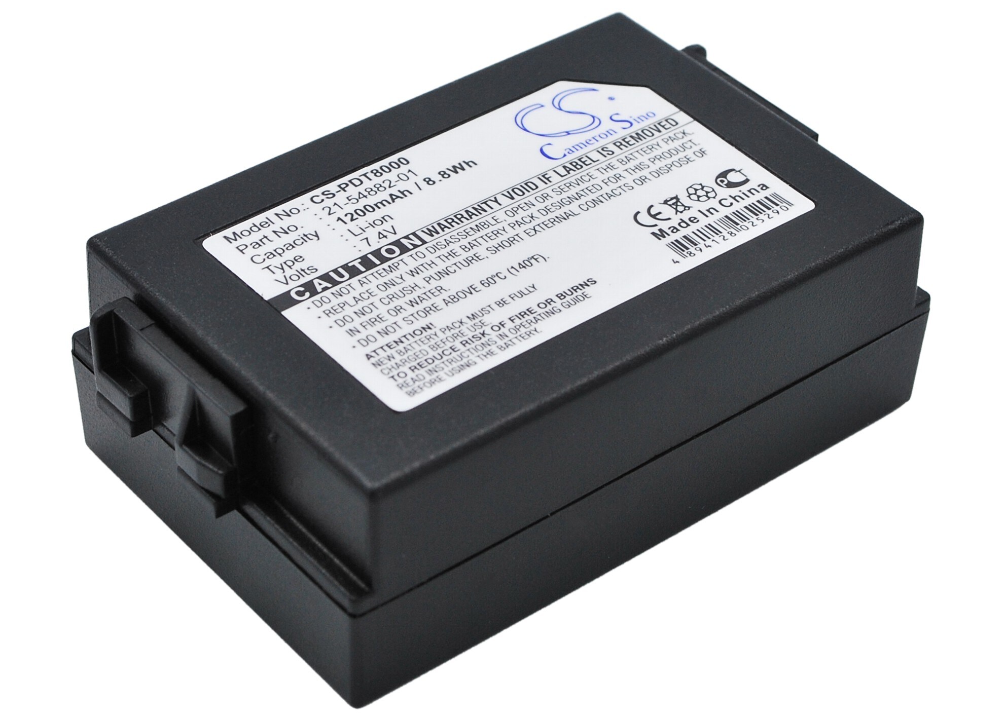 Batteri til stregkodescanner til Symbol PDT8000, PDT8037, PDT8046 og andre