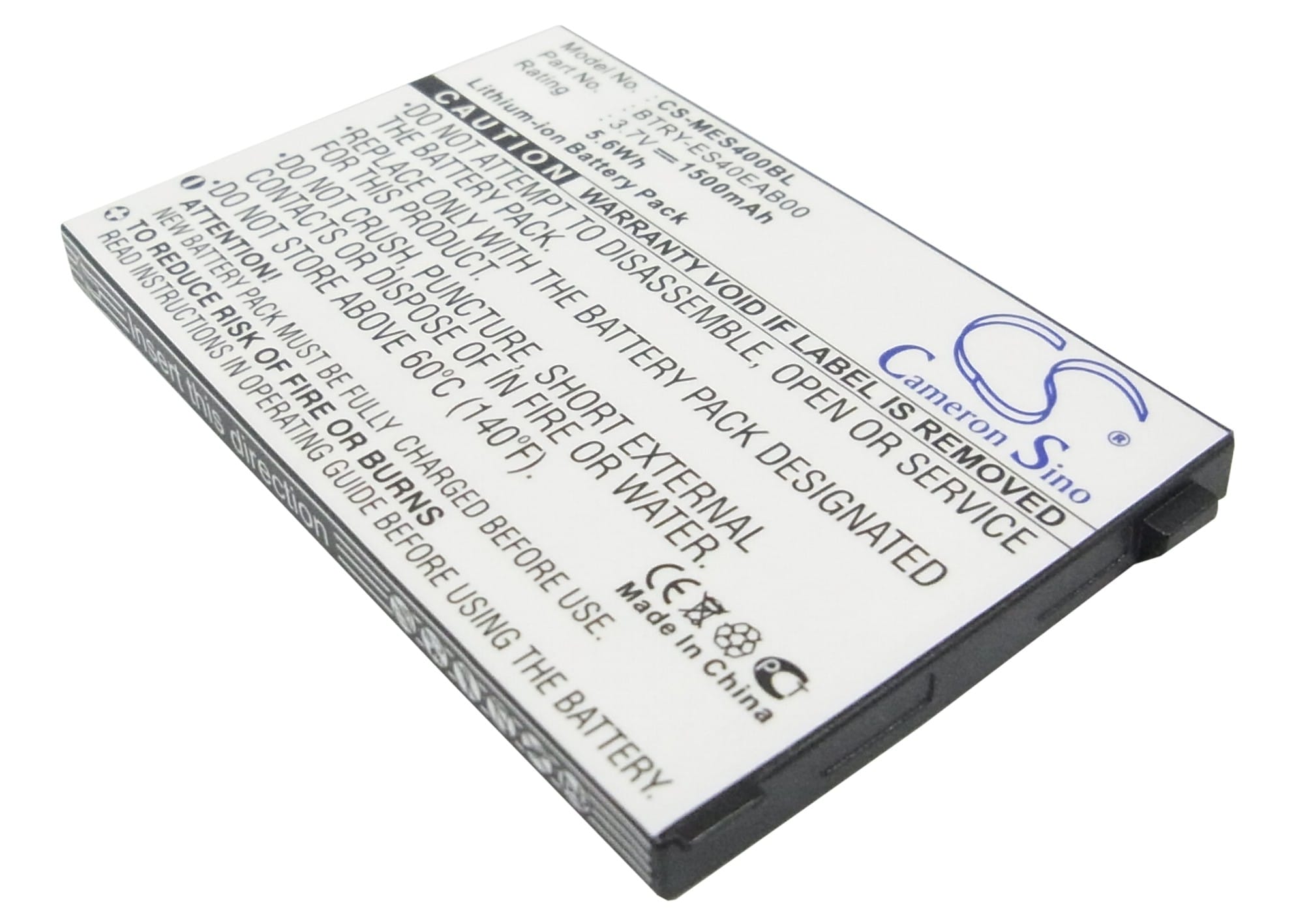Batteri til stregkodescanner til Symbol ES400, ES405