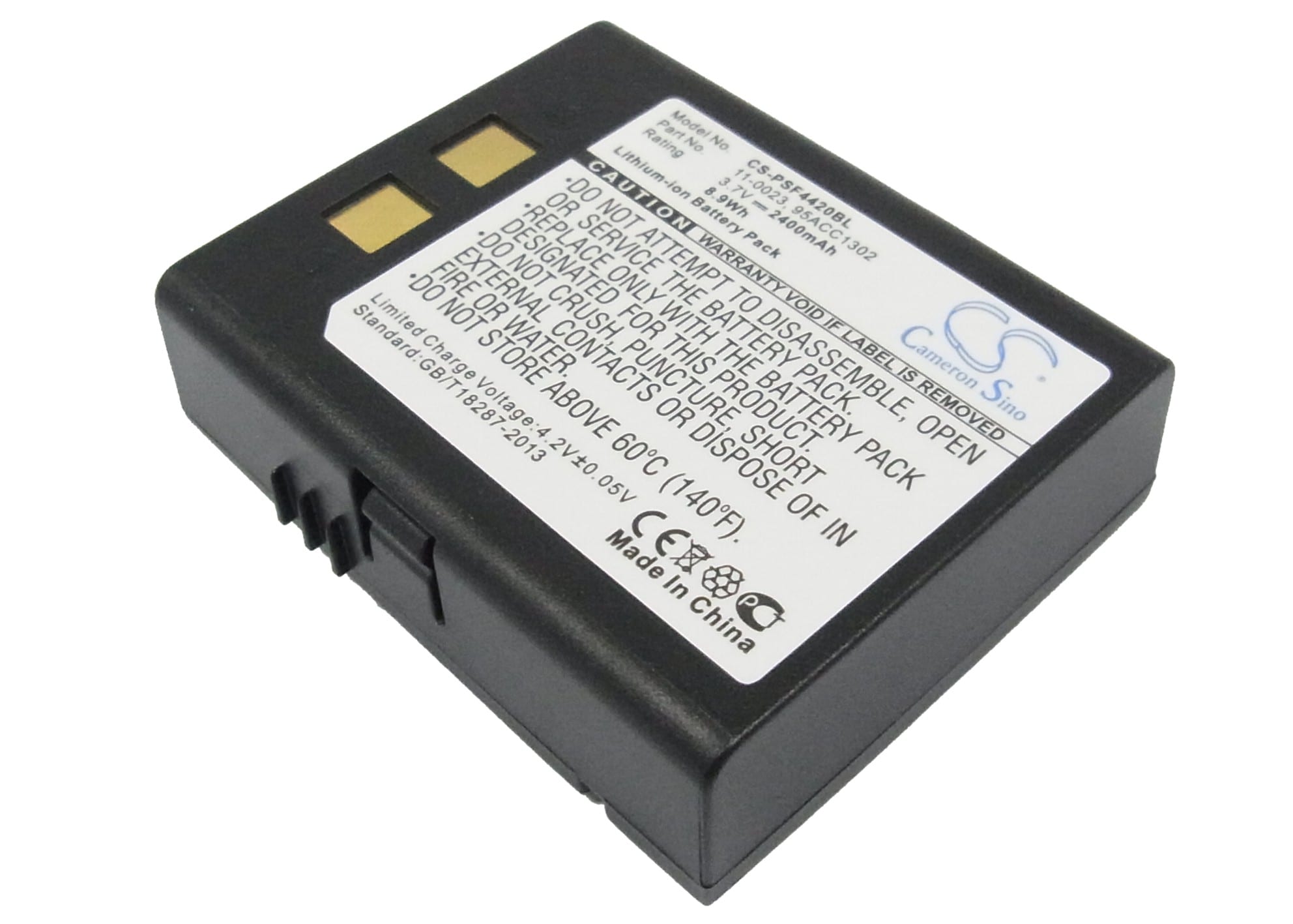 Batteri til stregkodescanner til PSC Falcon 2150, Falcon 5500, Falcon 4420 osv.