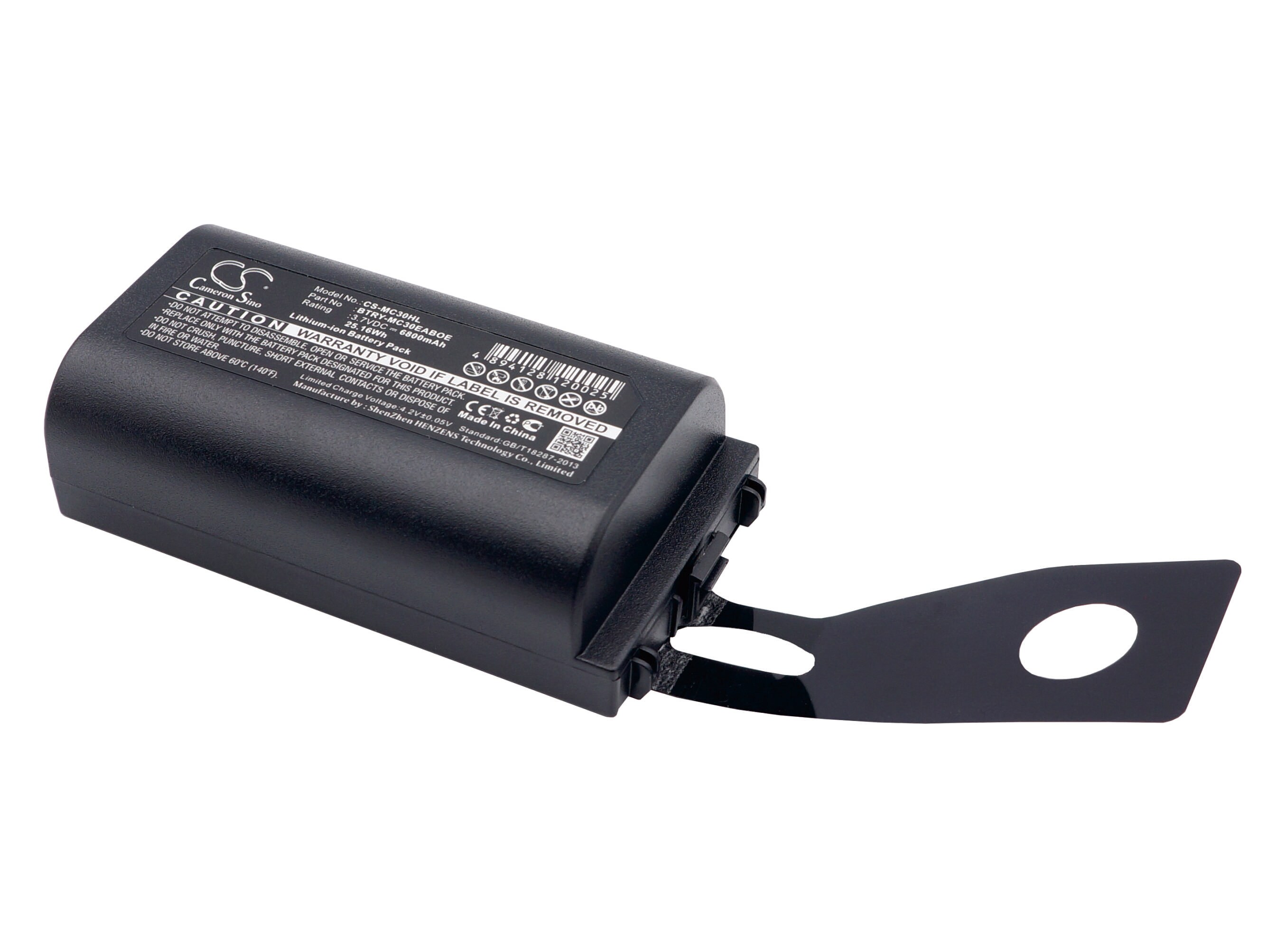 Batteri til stregkodescanner til Symbol MC30, MC3000, MC3070 osv.