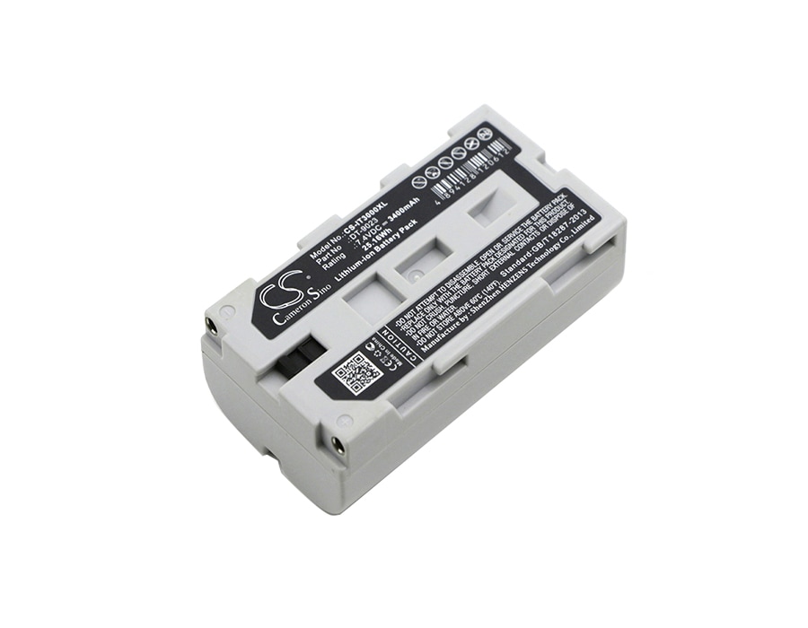 Batteri til stregkodescanner til Casio IT3000, IT2000, IT-2000D30E osv.