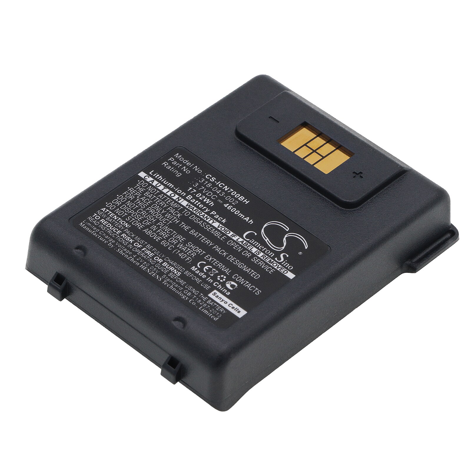 Batteri til stregkodescanner til Intermec CN70, CN70e, CN75 osv.