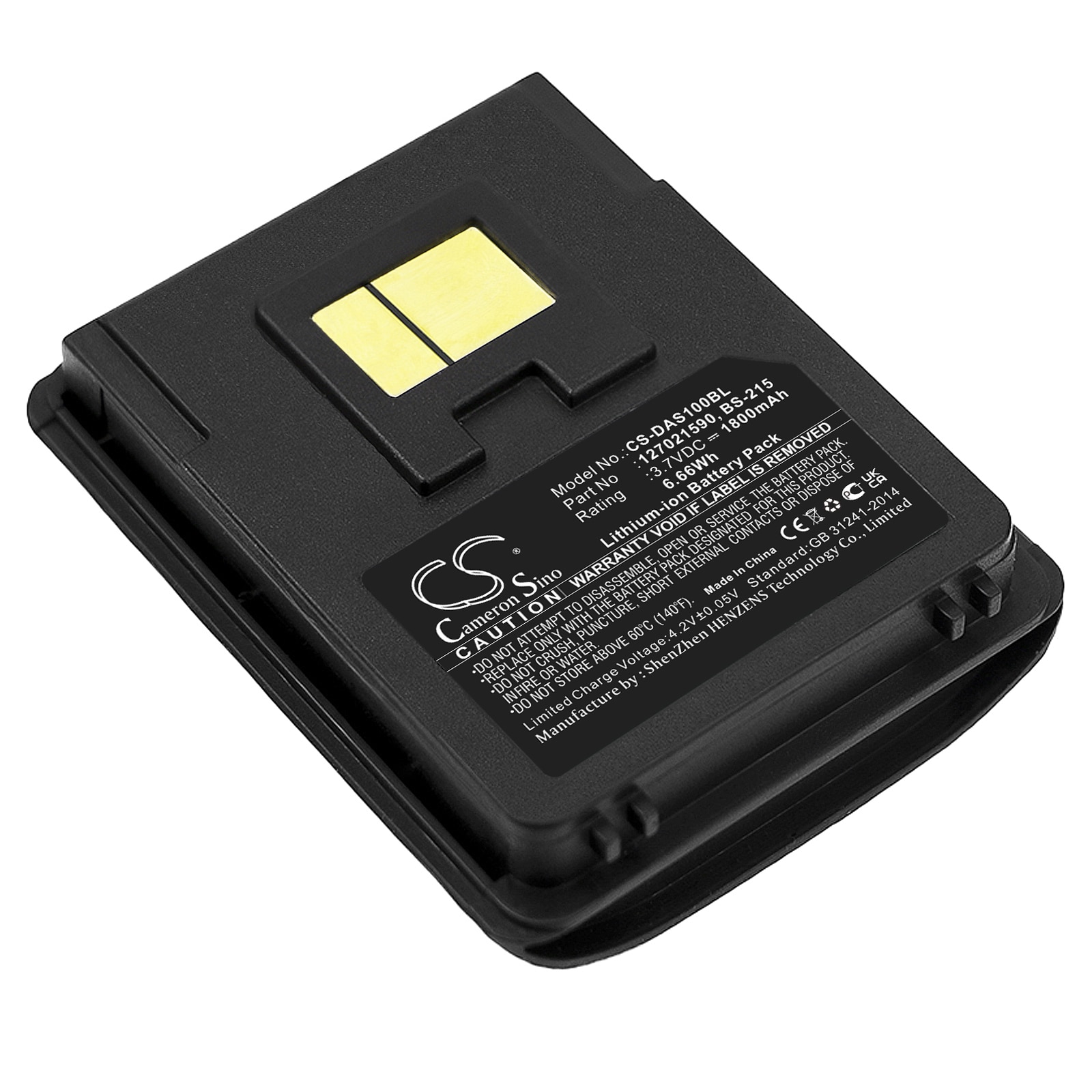 Batteri til stregkodescanner til Datalogic Mobile Scorpio