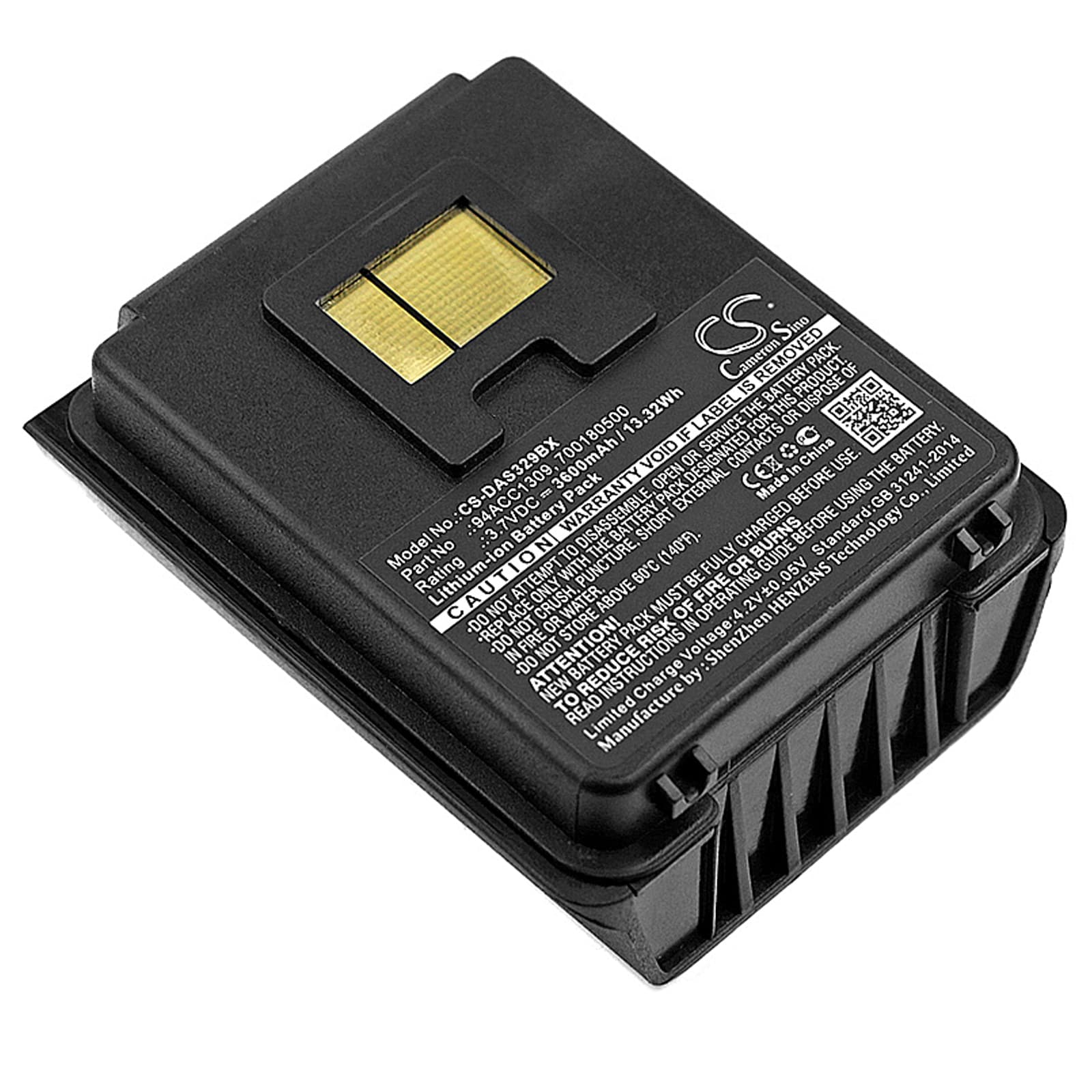 Batteri til stregkodescanner til Datalogic Skorpio, Skorpio Gun, Skorpio Gun EQ og andre.
