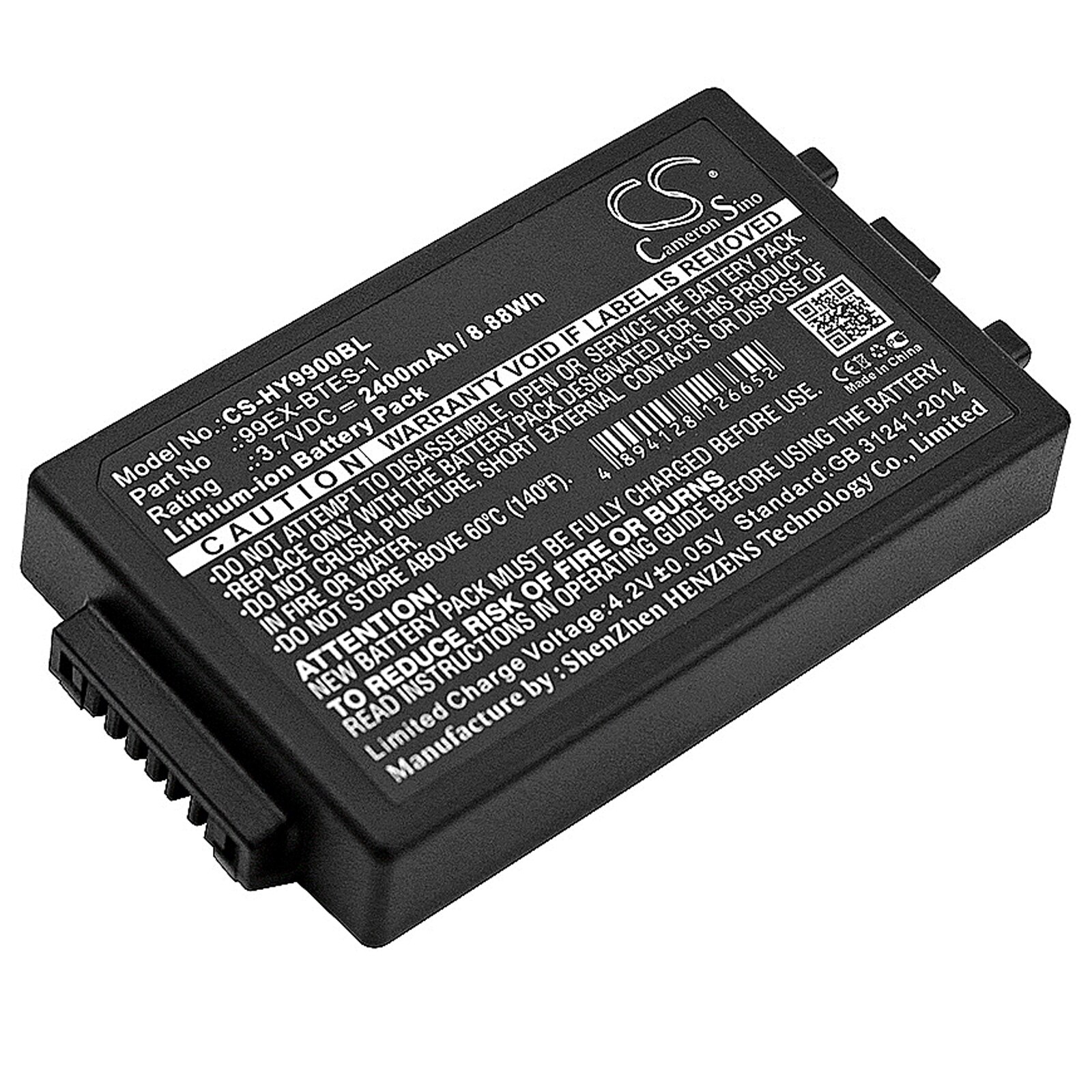 Batteri til stregkodescanner til Honeywell Dolphin 99EX-BTEC, Dolphin 99EX, 99EXhc osv.