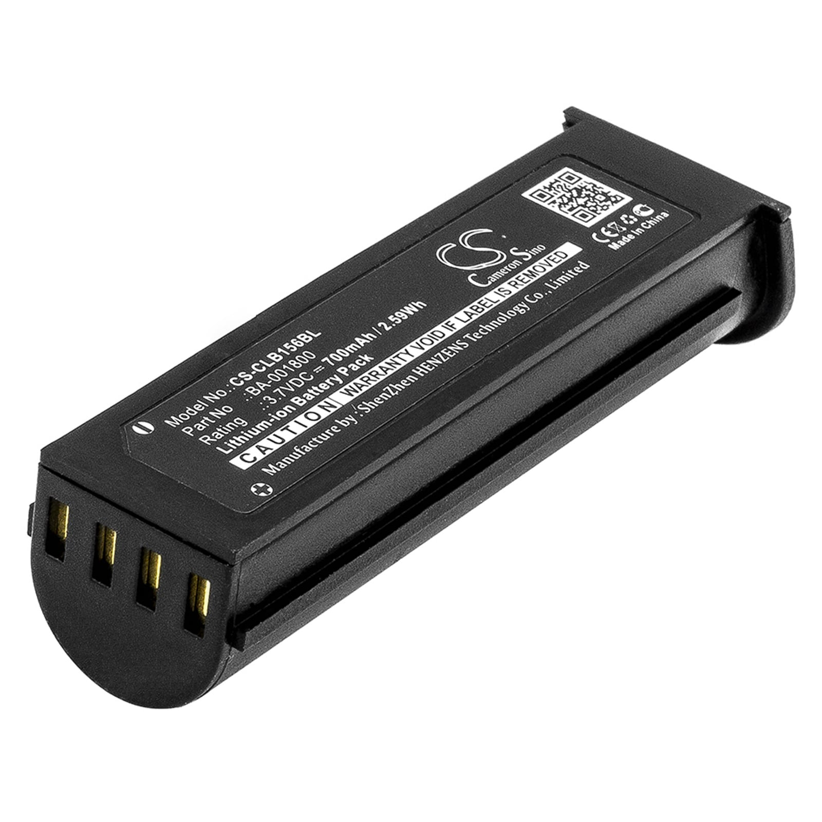 Batteri til stregkodescanner til CipherLAB 1560, 1562, 1564