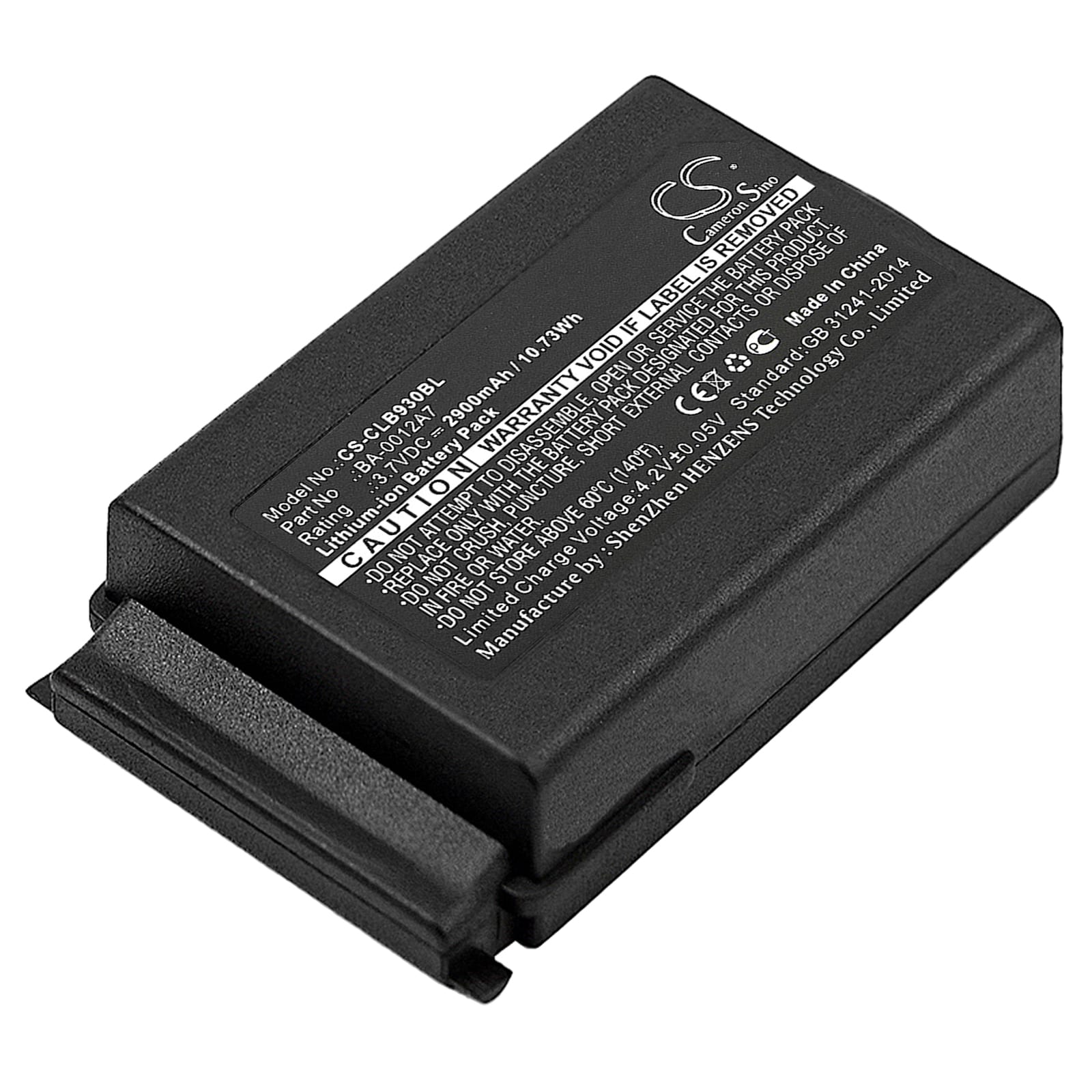 Batteri til stregkodescanner til CipherLAB 9300, 9400, 9600 osv.