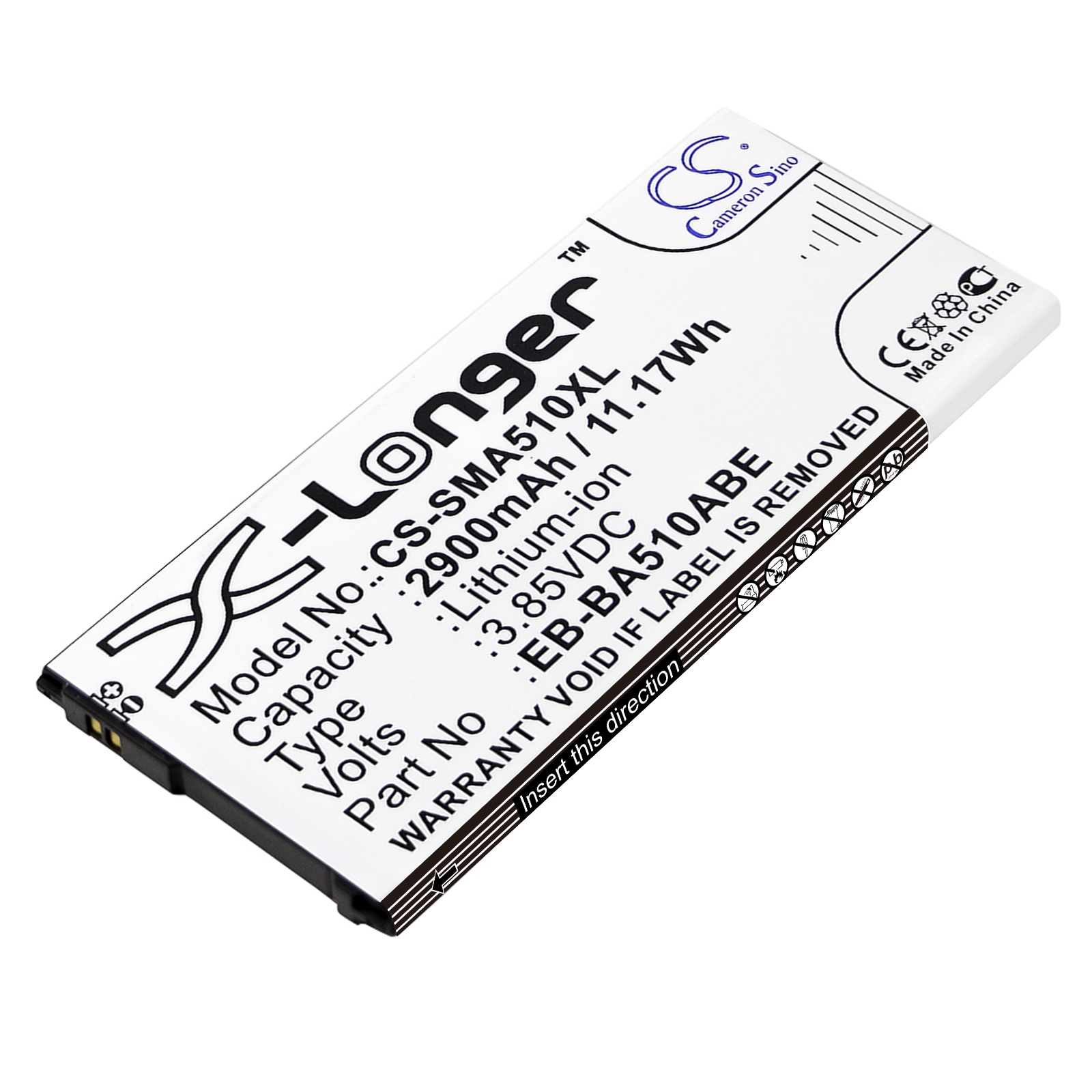 Batteri til SmartPhone, Mobil til Samsung Galaxy A5 2016 Duos, SM-A510Y/DS, SM-A510F og andre.