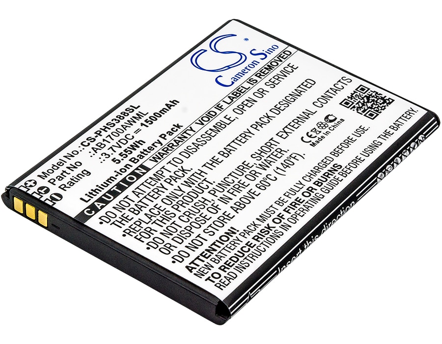 Batteri til SmartPhone, Mobil til Philips S388, CTS388