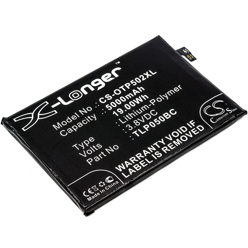 Batteri til SmartPhone, Mobil til Alcatel One Touch Pixi 4 Plus Power, 5023F