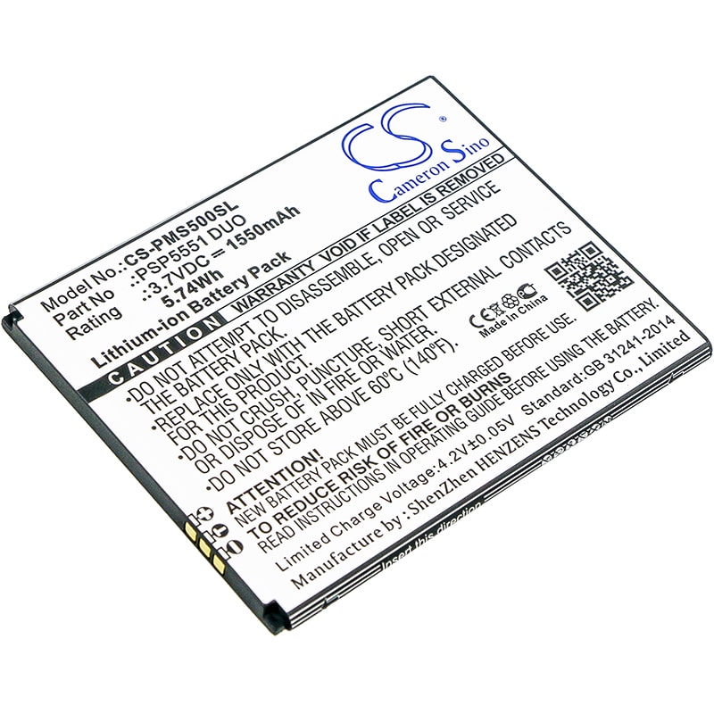 Batteri til SmartPhone, Mobil til Prestigio Grace S5, PSP5551 DUO
