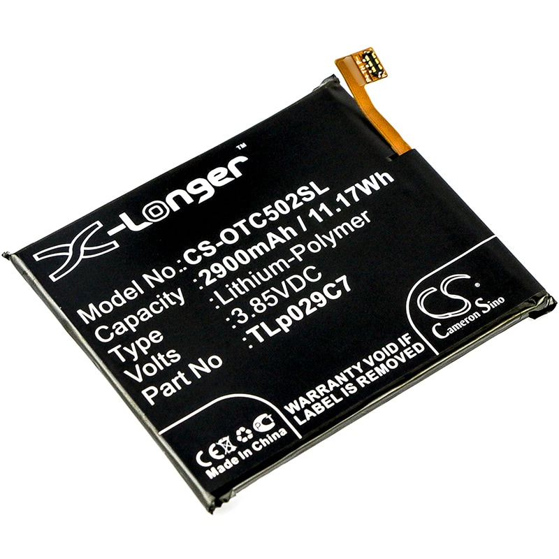 Batteri til SmartPhone, Mobil til Alcatel One Touch Idol 3C, OT-5606 og andre.