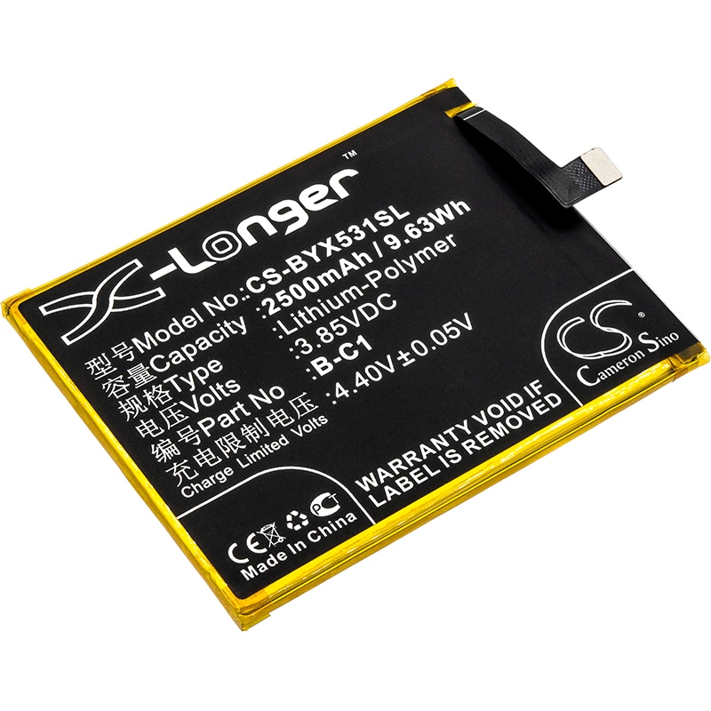 Batteri til SmartPhone, Mobil til VIVO Y53, Y53 Dual SIM