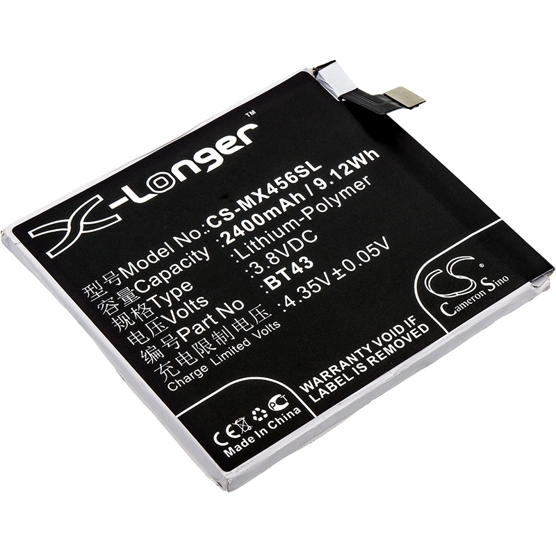 Batteri til SmartPhone, mobil til MeiZu M1, Meilan 1, K52 osv.