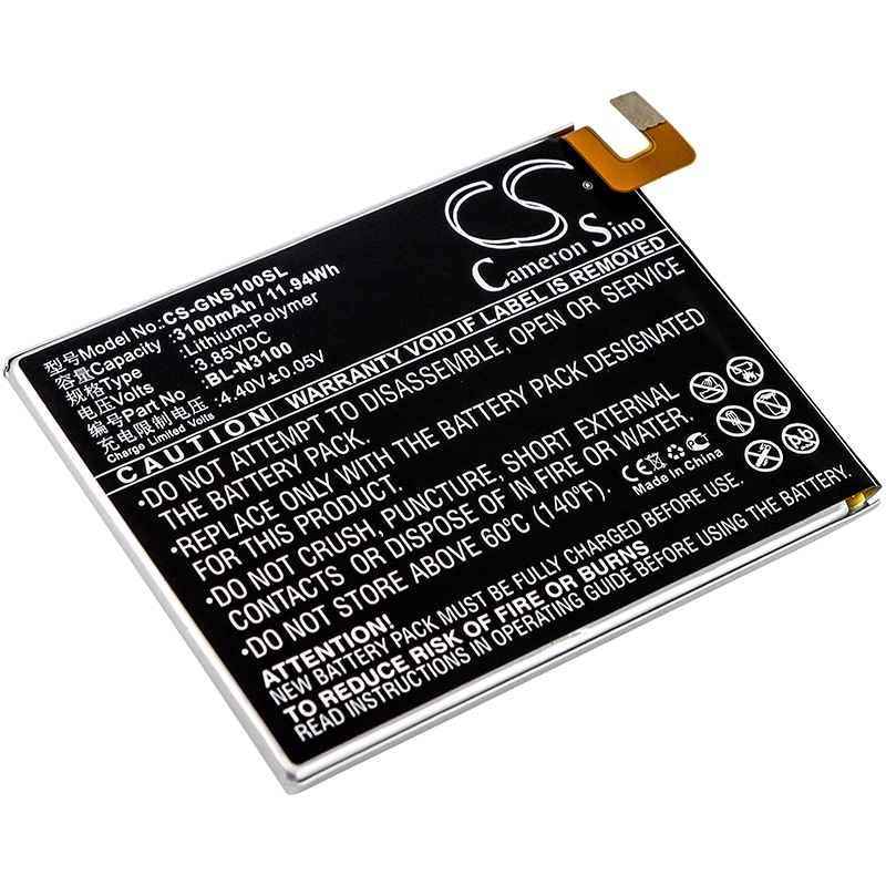 Batteri til SmartPhone, Mobil til GIONEE S10C, S10CL, S10 Lite og andre.