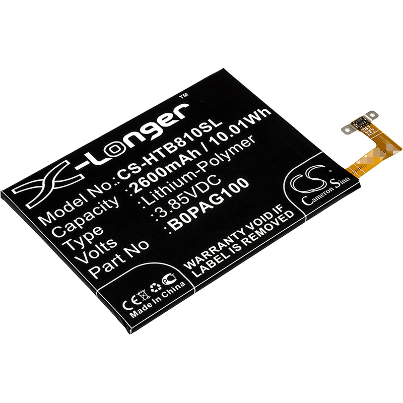 Batteri til SmartPhone, Mobil til HTC Butterfly 2, B810X, HTL23