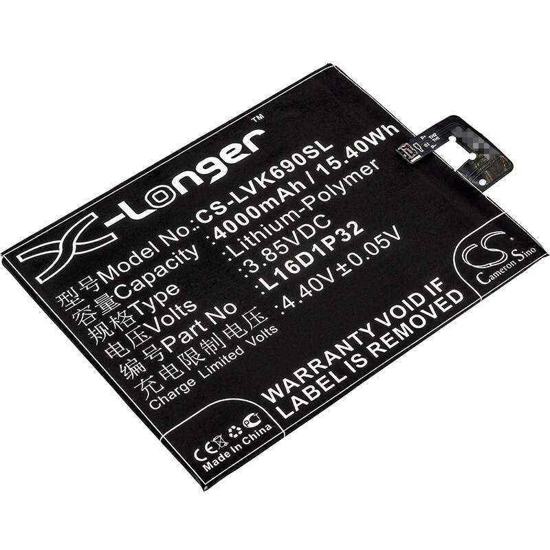 Batteri til SmartPhone, Mobil til Lenovo PB2-690N, Phab 2, Phab 2 Pro og andre.