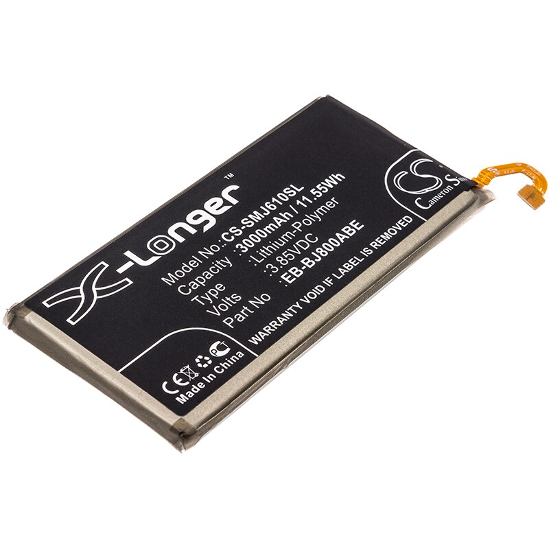 Batteri til SmartPhone, Mobil til Samsung SM-J600L, SM-J600N, SM-J600F og andre.